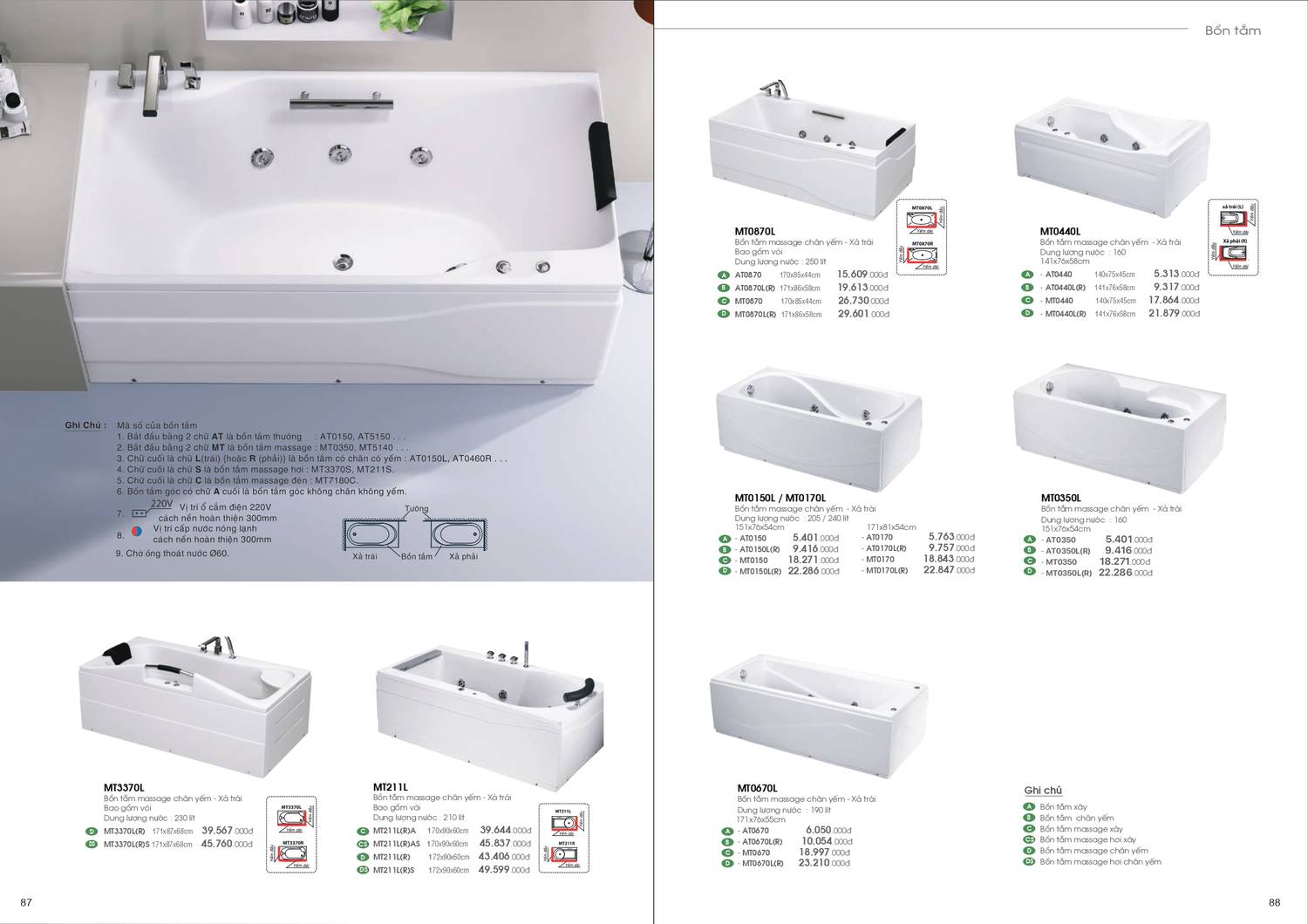 Catalogue và Bảng giá Thiết bị vệ sinh Caesar mới nhất 2024 - 2025 /Page 44
